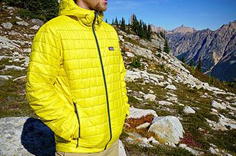 Patagonia Nano Puff (in mountains)